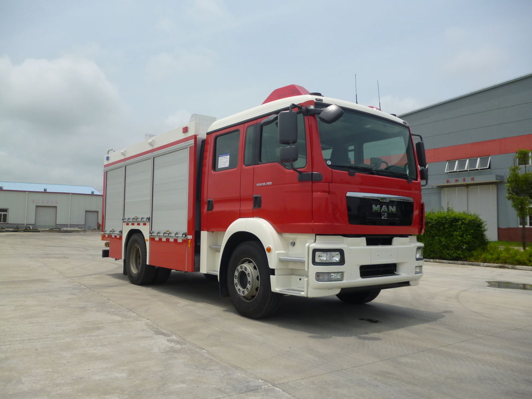 4×2 Road & Rail Dual Modal CAFS Fire Truck with Compressed Air Foam system