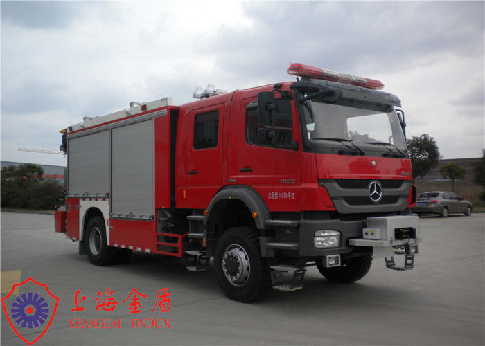 14 Ton Rescue Fire Truck Imported Axor1829 Chassis Petrol Fuel Salvage Fire Vehicle