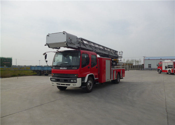 30 Meters Height Six Seats Japanese Chassis 4x2 Drive Aerial Ladder Fire Engine