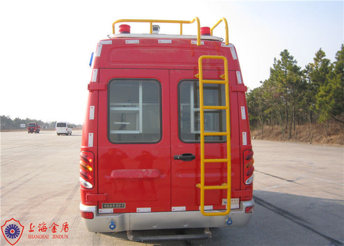 4×2 Drive Max Speed 115KM/H Emergency Fire Command Vehicles with 7 Seats