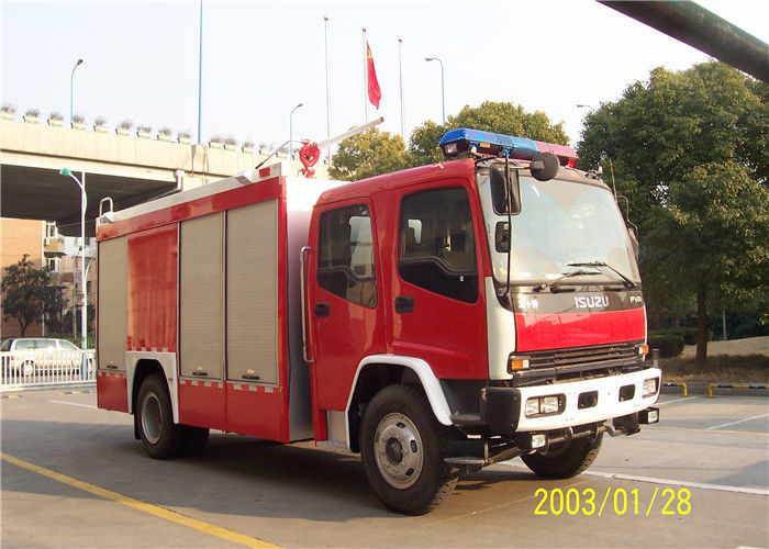 7 Seats 115km/h 4x2 Drive Imported Chassis Communication Command Fire Truck