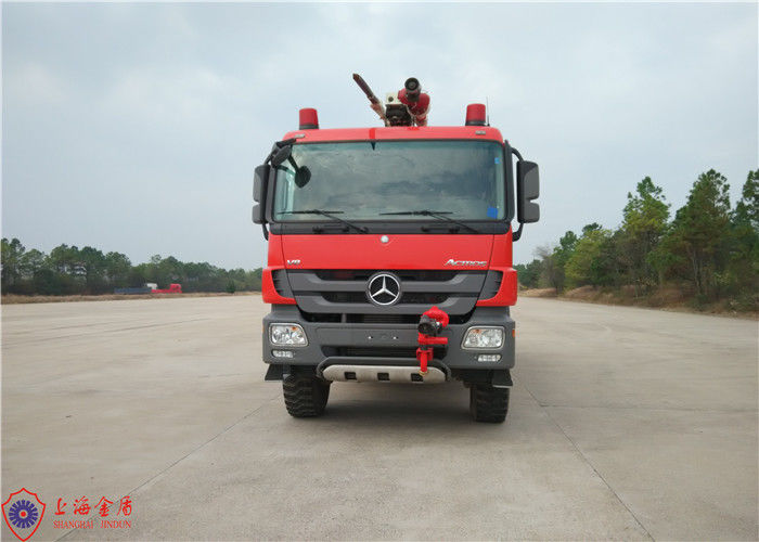 29 Ton 6×6 Drive Airport Fire Fighting Vehicles with Imported Benz Chassis