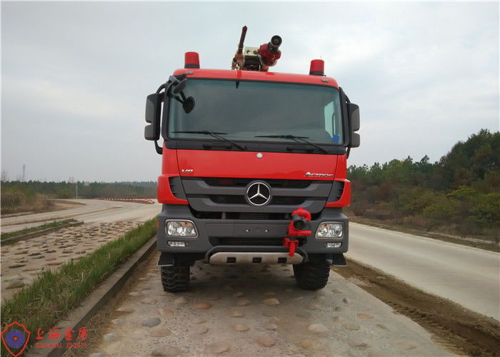 Extinguishing System Industrial Fire Truck With Intercooled Diesel Engine