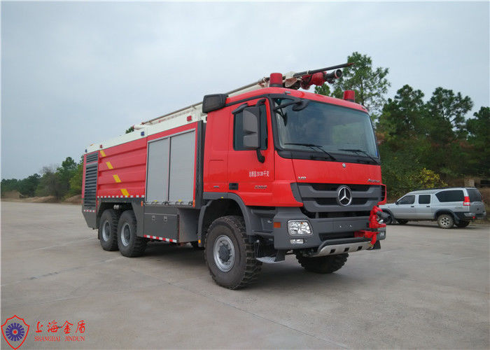 Benz Chassis 6x6 drive Airport Rapid Intervention Vehicle with Six Seats