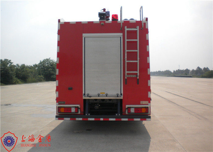440KW 8×4 Drive Heavy Duty Fire Trucks with Separate Crew Room Six Seats