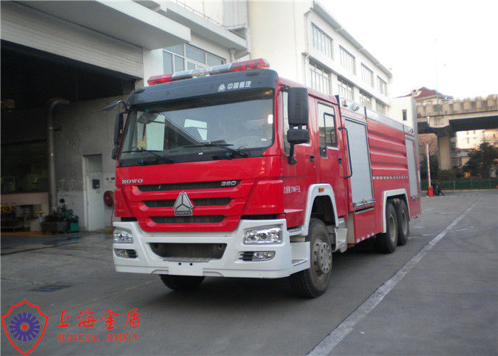 Corrosion Proof 20 Liters' Tanker Foam Fire Engine Trucks with Auto Fire Monitor