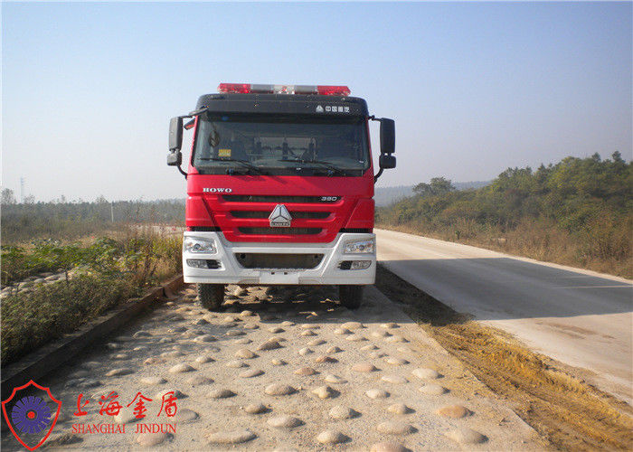 Max Power 276KW Fire Fighting Vehicle with 90L/S Flow Pump and Rotatable Cab