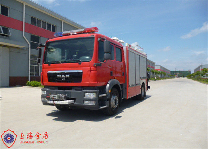 GVW 13066kg Emergency Rescue Vehicle with Lifting Lighting Tower for Firefighting