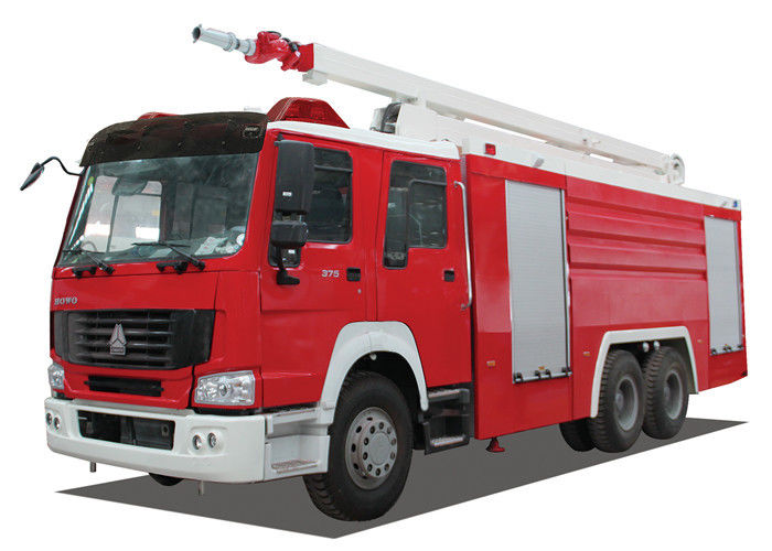 20m Two-Fold Telescopic Boom Water Tower Fire Truck with Remote Control Monitor