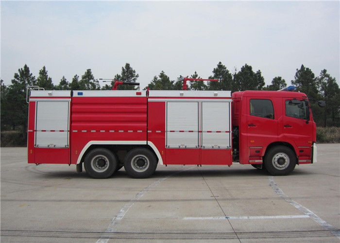 Max Power 320kw 6x4 Drive 6 Seats Water Foam and Dry powder Fire vehicle