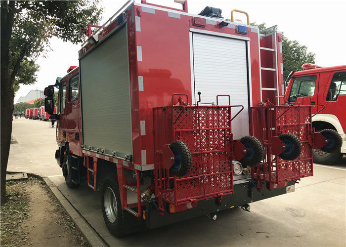 IVECO Chassis 4x2 Foam Fire Truck With 115L Plastic Fuel Tank and HALE pump