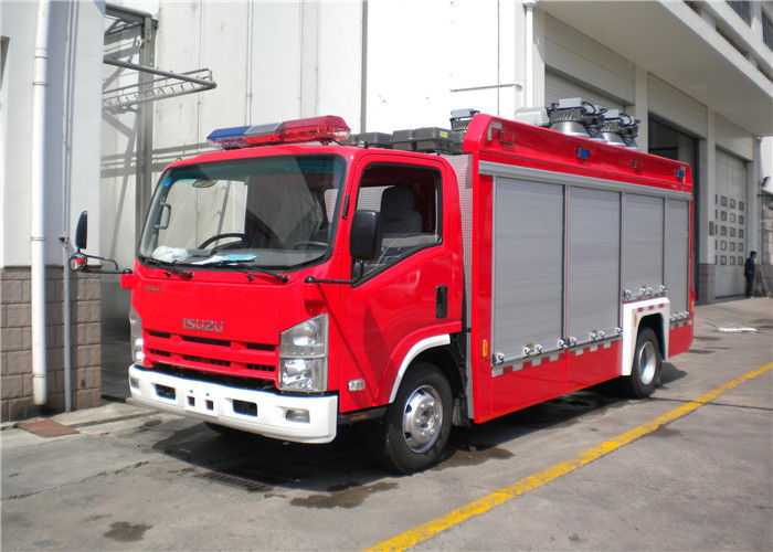 Original Three Seats Cab Light Up Fire Truck with 325KW Electric Primer Pump