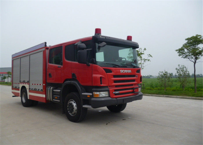 4x2 Reversible Cab Emergency Rescue Fire Vehicle with Lift Lights & Front Traction