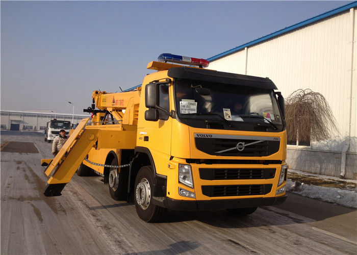 Two Persons' Diesel Fuel Heavy-duty H Series Safety Road Wrecker Truck