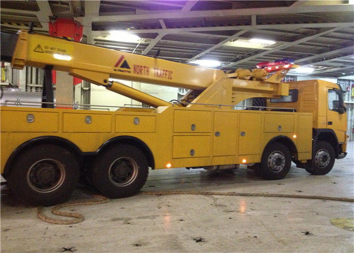 10×4 Volvo Chassis Diesel Fuel Heavy Duty Wrecker Truck for Road Rescue