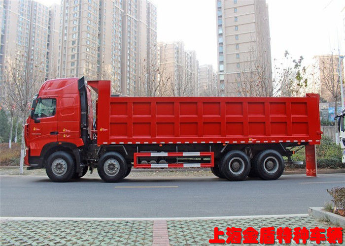 540HP SINOTRUK HOWO T7H Heavy Duty Truck 8x4 8.5m Dump Truck 15.37 Ton