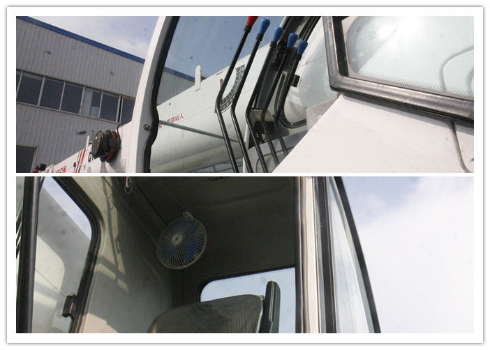 70 Km / H Electric Hydraulic Truck Crane Fully Hydraulic Temperature -25℃ To +45℃