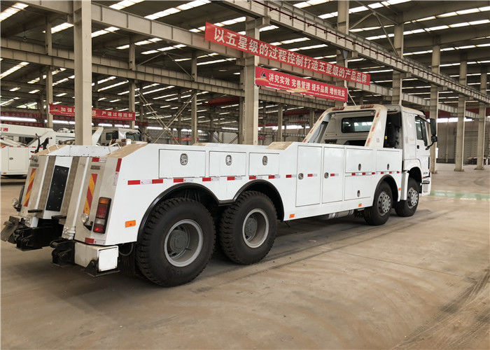 31000kg 360° Heavy Duty Road Wrecker Truck Max Speed 102km/H 338hp Horsepower