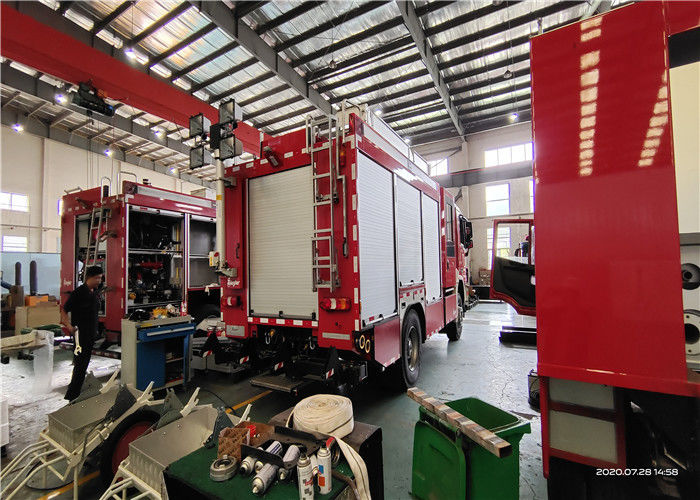 Lifting Lighting 13.5kVA Chemical Accidents Rescue and Salvage Fire Vehicle