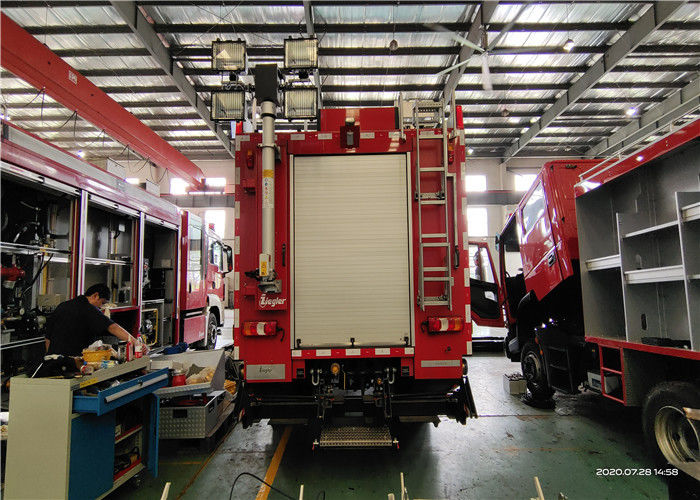 Lifting Lighting 13.5kVA Chemical Accidents Rescue and Salvage Fire Vehicle
