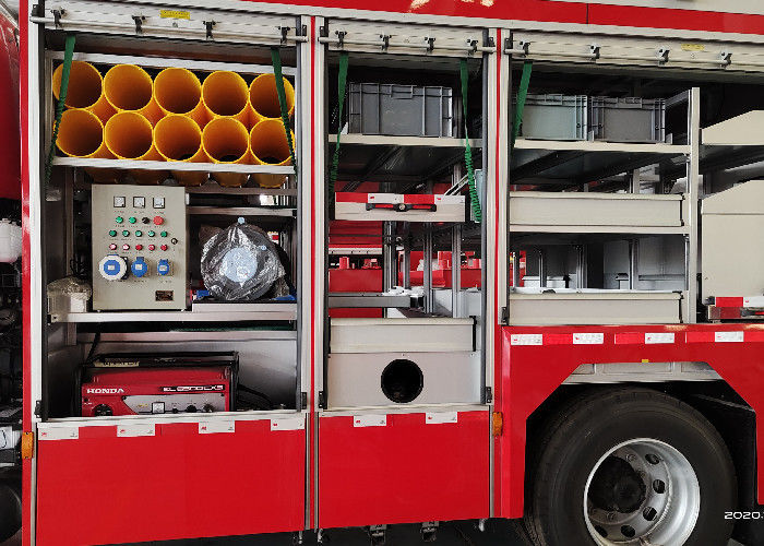 Gasoline 177KW 4x2 Drive 95Km/H Fire Equipment Truck