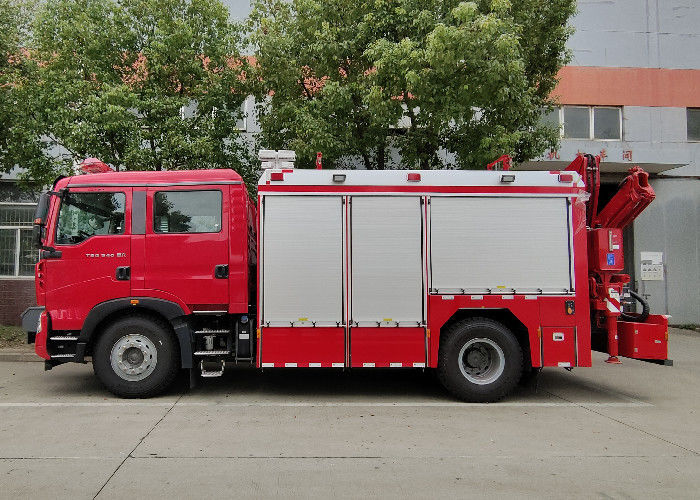 100Km/H 4x2 Drive 5.5m Lifting Emergency Rescue Vehicle for Rescue and Fire Fighting