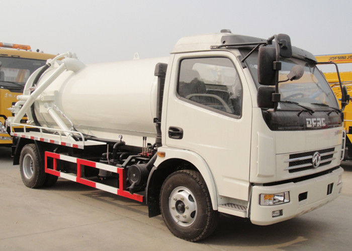 LHD Vacuum Foton 4000 Liters Sewage Suction Truck