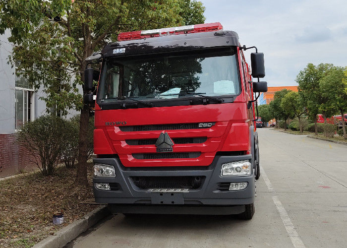 4×2 Drive Manul Control Fire Pump Foam Fire Truck with 10000kg Water 2000kg Foam