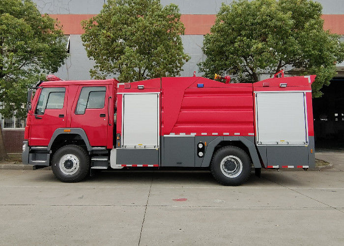 SS304 7800 Liter's Capacity Water Tanker Fire Truck with Chinese Pump