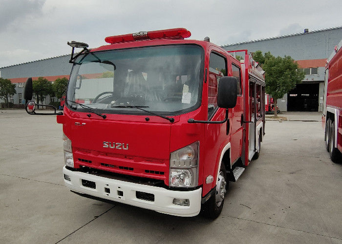 High Quality Stainless Steel Water Tanker Fire Truck with HALE Pump Spray Range 60m