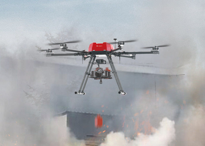 30x Zoom 5000m Flight Altitude Fire Fighting Drone