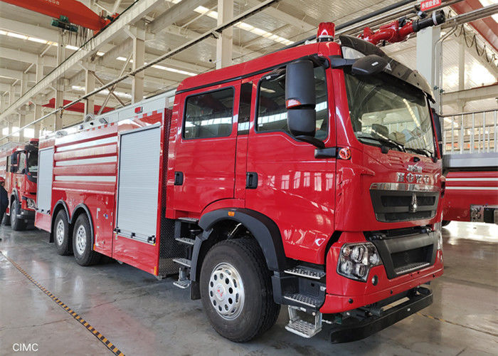 CIMC Shanghai Jindun Water Tanker Fire Truck with Q235A Steel ( 6000L/M)