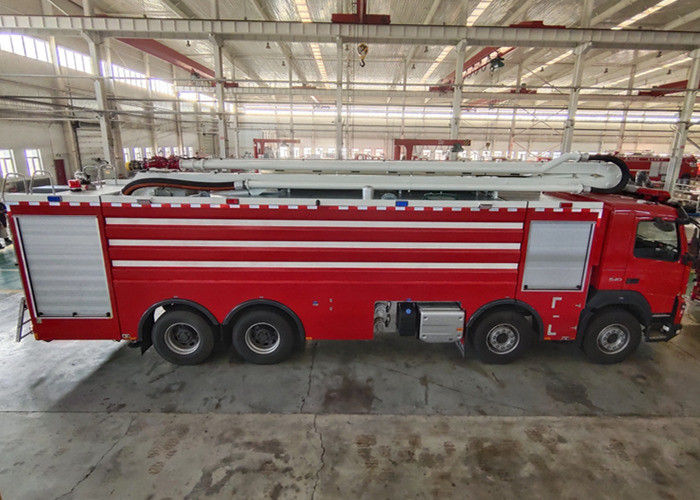 25m Height 300L Steel Water Tower Fire Truck with 55L Urea Tank