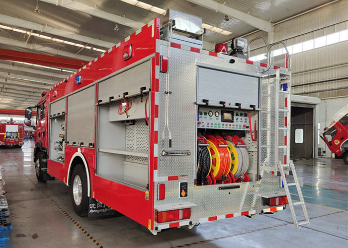 369Kw 8x4 Drive Water Tower Fire Truck Fire Engine Vehicle 60m Working height