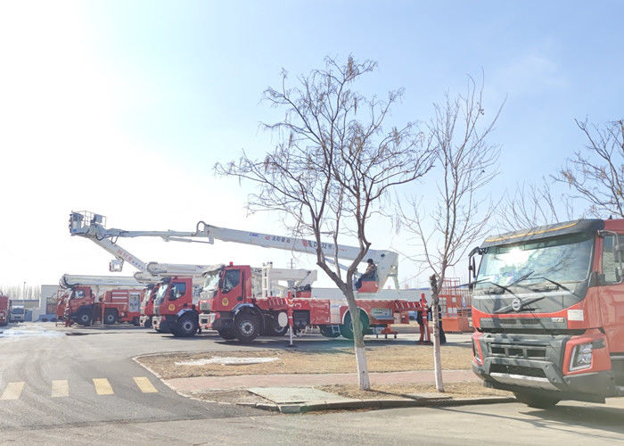 42600kg Full Mass 60M Aerial Ladder Truck , M Cab H Style Fire Fighting Vehicles