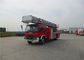 Hydraulic System Fire Rescue Ladder Truck , Speed Ratio 1.15 Hook And Ladder Fire Truck