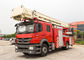 Stroboscope Lamp Rescue Fire Truck Max Loading 23700kg With Waterway Operate Panel