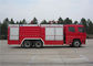 Pump Flow 100L/S Water Fire Truck Max 320KW Working Pressure 1.2 - 1.4MPa