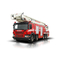 4 Drive Water Tower Fire Fighting Vehicle 32meters For High Buildings