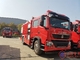 206kw Lengthen Cab Water Foam Fire Rescue Vehicles With 8000kg Tender