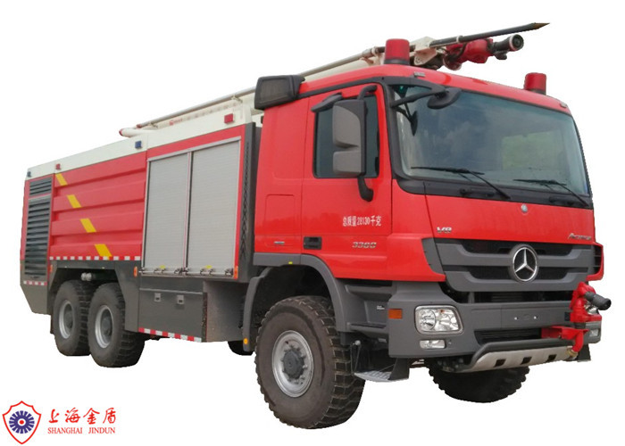 Fire Engine Approaching Multifunctional Approach Angle 30° Airport Fire Truck Used for Airport ...