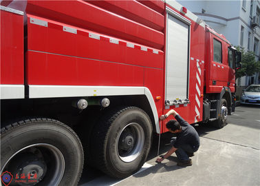 39 Ton Water Tower Fire Truck Imported Chassis Full Authorized Total Mass 31000KG