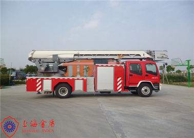 Isuzu Chassis Stainless Steel Aerial Ladder Platform Fire Truck 30m Height