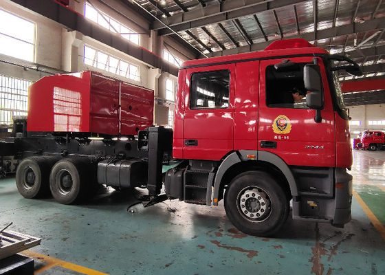 Mercedes-Ben Chassis 30.7 Meter Height Pneumatic Locking Aerial Ladder Fire Truck